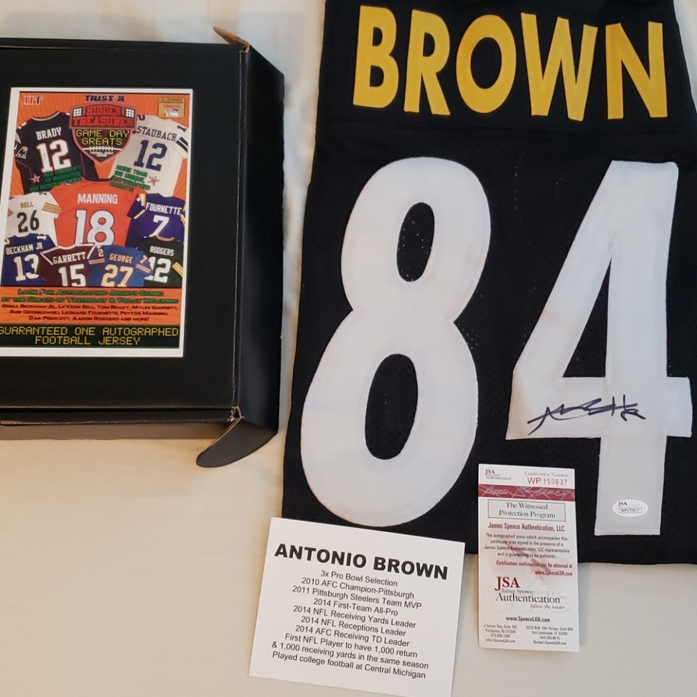 Autographed Steelers Jersey